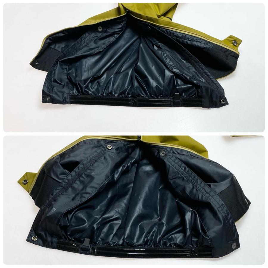 §§ THE NORTH FACE ザノースフェイス スノーボードウェア(パンツ) SIZE L 程度B シュカブラパンツ NS62312 モスグリーン やや傷や汚れありの画像