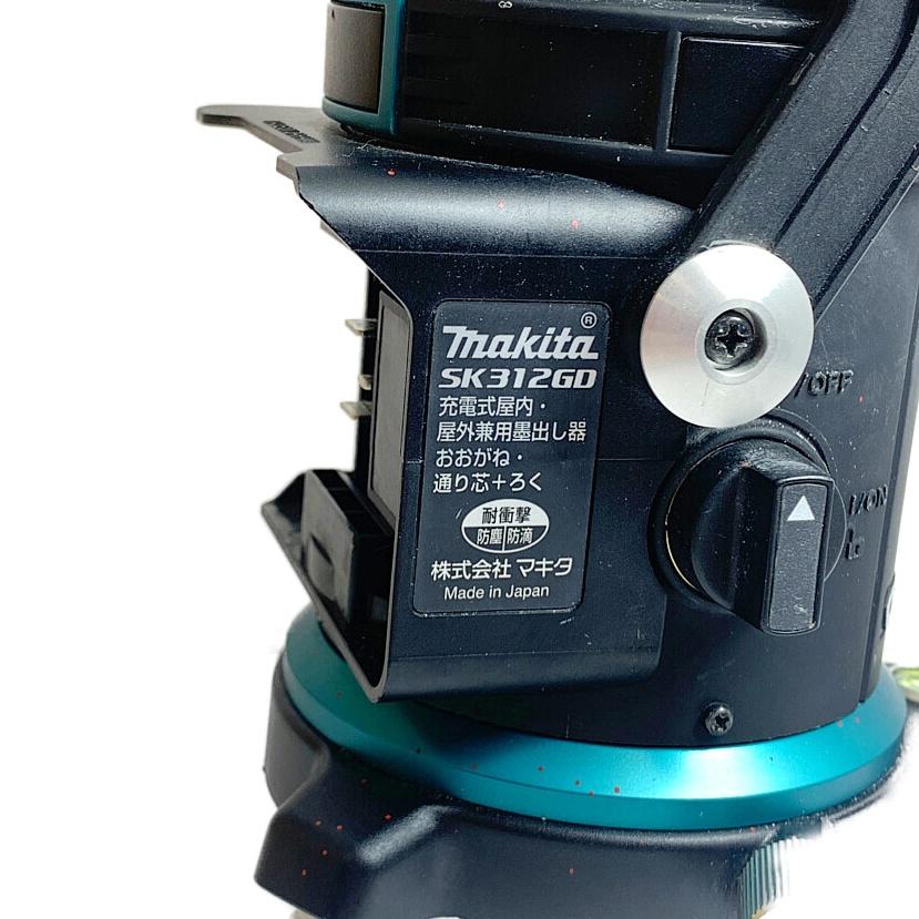 ♭♭ MAKITA マキタ 充電式 屋内・屋外兼用墨出し器 SK312GD 10.8V