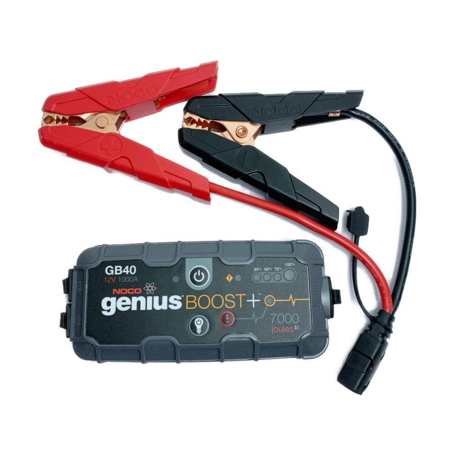 ♭♭ NOCO ジャンプスターター BOOST ＋ 12V 1000A GB40 LEDライト付き 