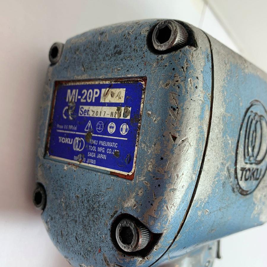 ♭♭ TOKU 常圧エアインパクトレンチ 本体のみ MI-20P キズ ♭♭ TOKU 常圧エアインパクトレンチ 本体のみ MI-20P キズ