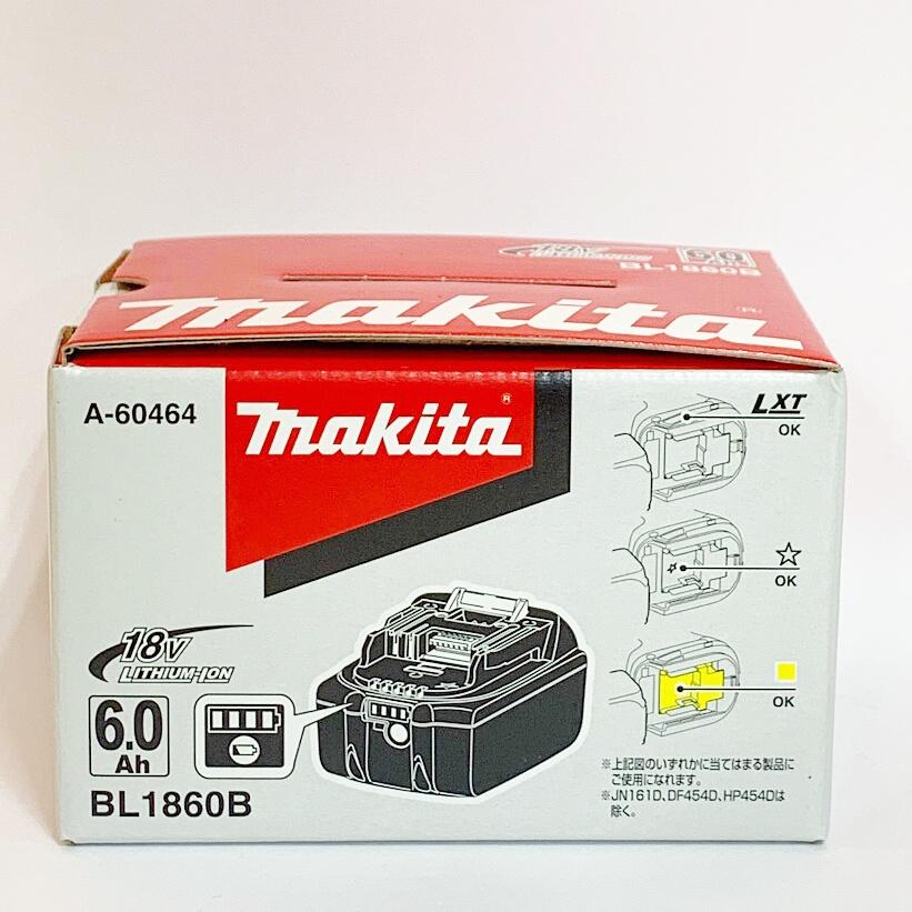 ♭♭ MAKITA マキタ リチウムイオンバッテリー 6.0AH 18V BL1860B 未