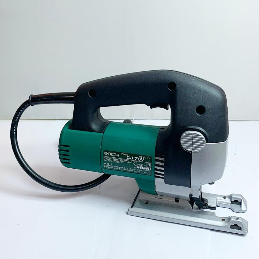 ♭♭ HITACHI 日立 70mm 電子ジグソー ケース付き CJ70V 目立った傷  
