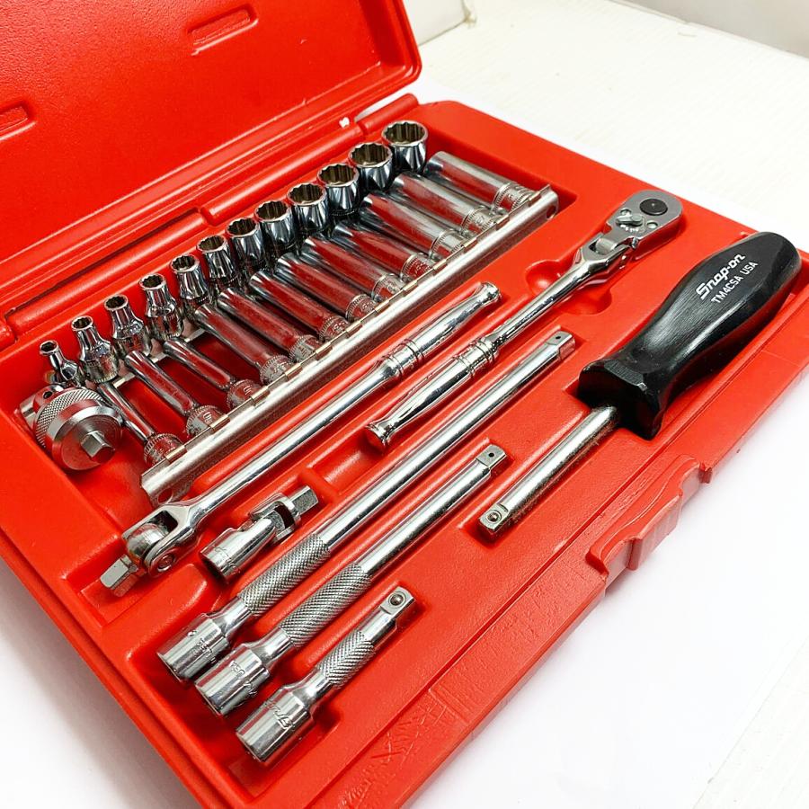 ♭♭ Snap-on スナップオン ソケットセット ショート&ディープ ♭♭ Snap-on スナップオン ソケットセット ショート&ディープ