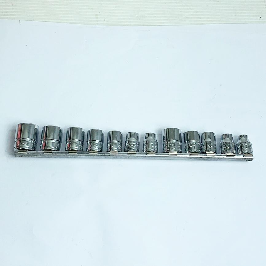 ♭♭ Snap-on スナップオン ソケット12本セット レール付 FS241/221 