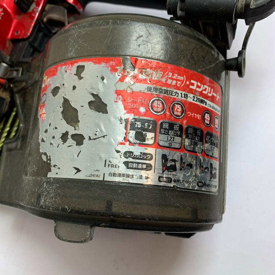 ♭♭ MAKITA マキタ 90mm高圧エア釘打 本体のみ AN930H レッド ♭♭ MAKITA マキタ 90mm高圧エア釘打 本体のみ AN930H レッド