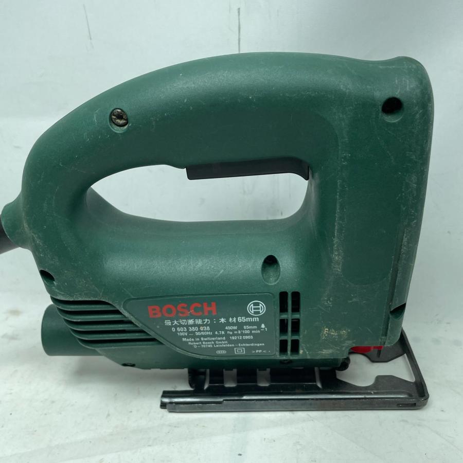 BOSCH ボッシュ ジグソー PST650 グリーン 本体のみ BOSCH ボッシュ ジグソー PST650 グリーン 本体のみ 傷や汚れあり