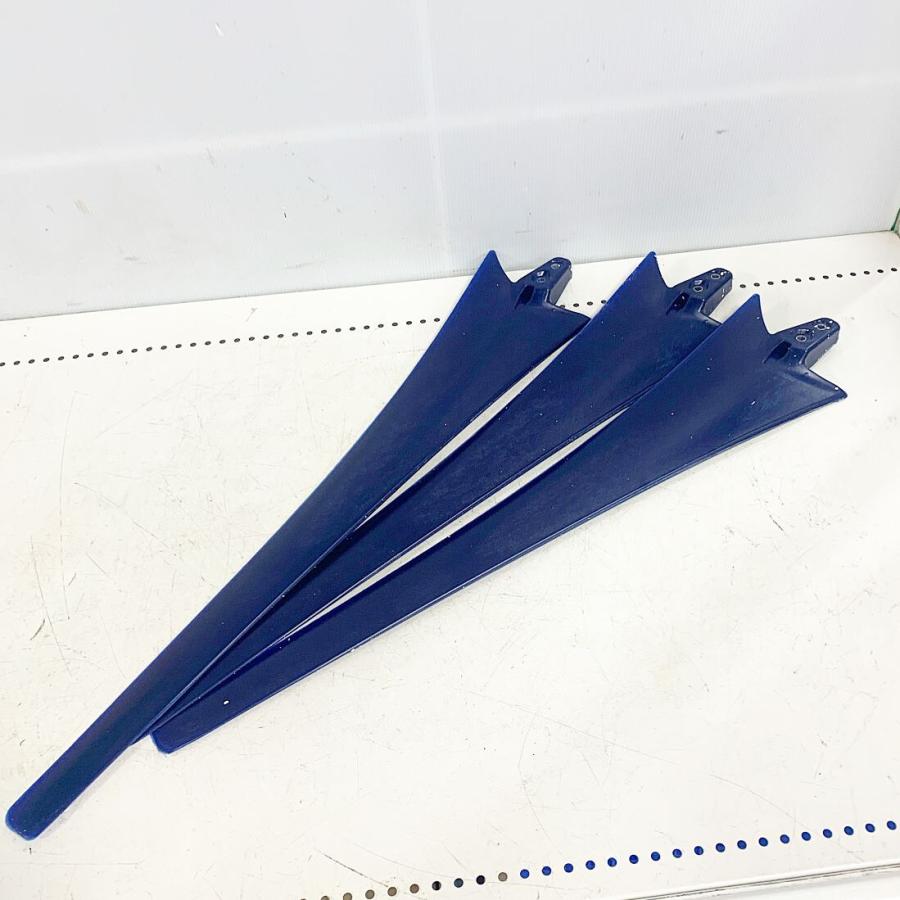 ♭♭ 小型風力発電機 3枚羽 不明 ブルー x ホワイト 未使用に近い