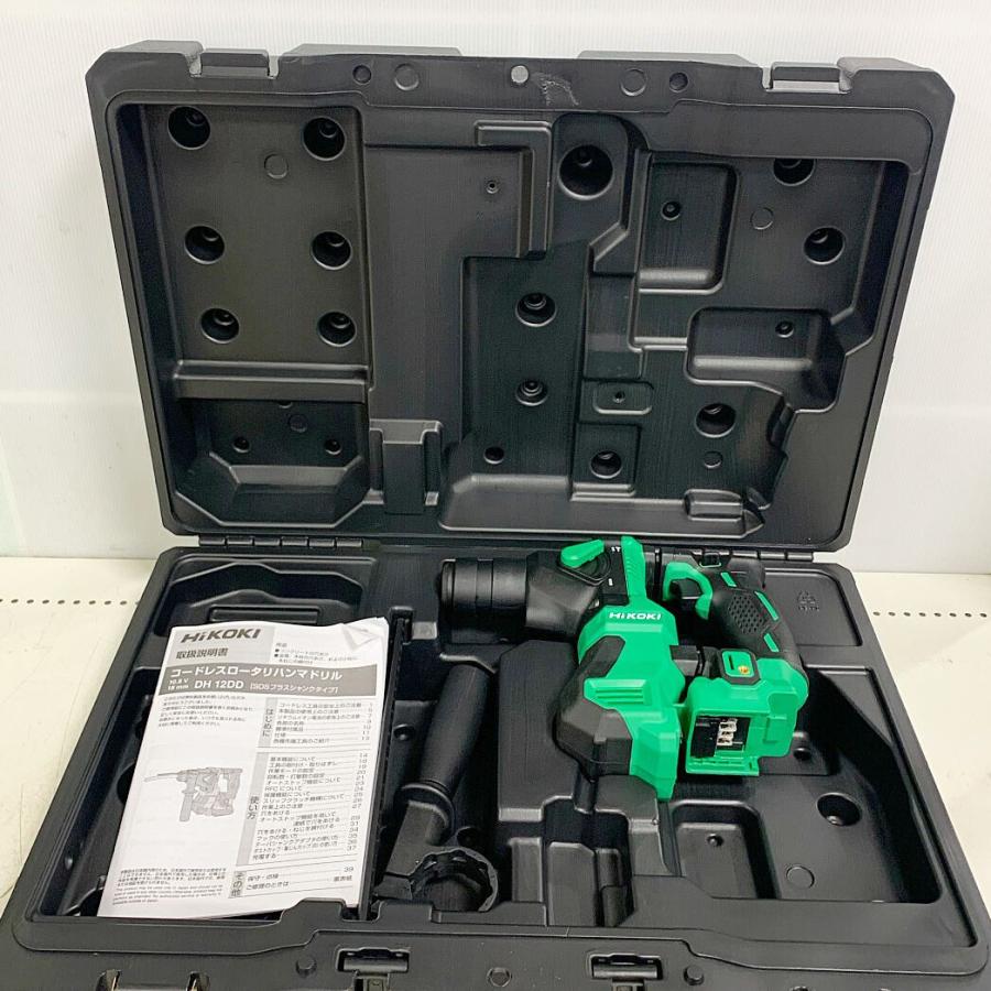 A-569【リユースのサカイ野々市店】ジモティ来店特価‼ ハイコーキ HiKOK ハンマードリル DH12DD 動作チェック＆クリーニング済み ♭♭ HiKOKI ハイコーキ 12mm コードレスロータリハンマドリル ケース