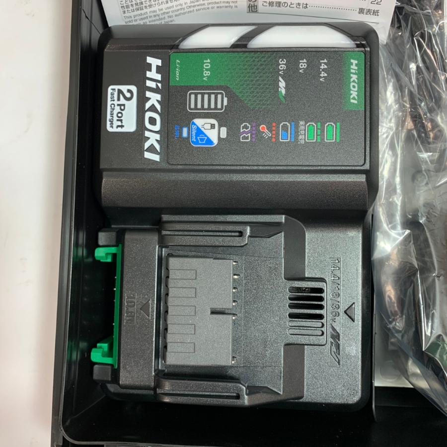 HiKOKI ハイコーキ WH36DD インパクトドライバ 中古品  バッテリ18-36V二個/充電器 フルセット 【ハンズクラフト宜野湾店】 ♭♭ HiKOKI ハイコーキ コードレスインパクトドライバ 【特別限定色