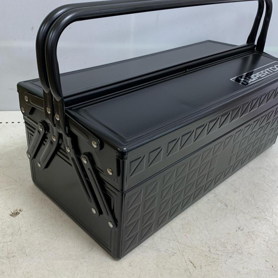 ♭♭ SUPERTOOL プロ用両開き工具セット S5000DS ブラック 目立った傷