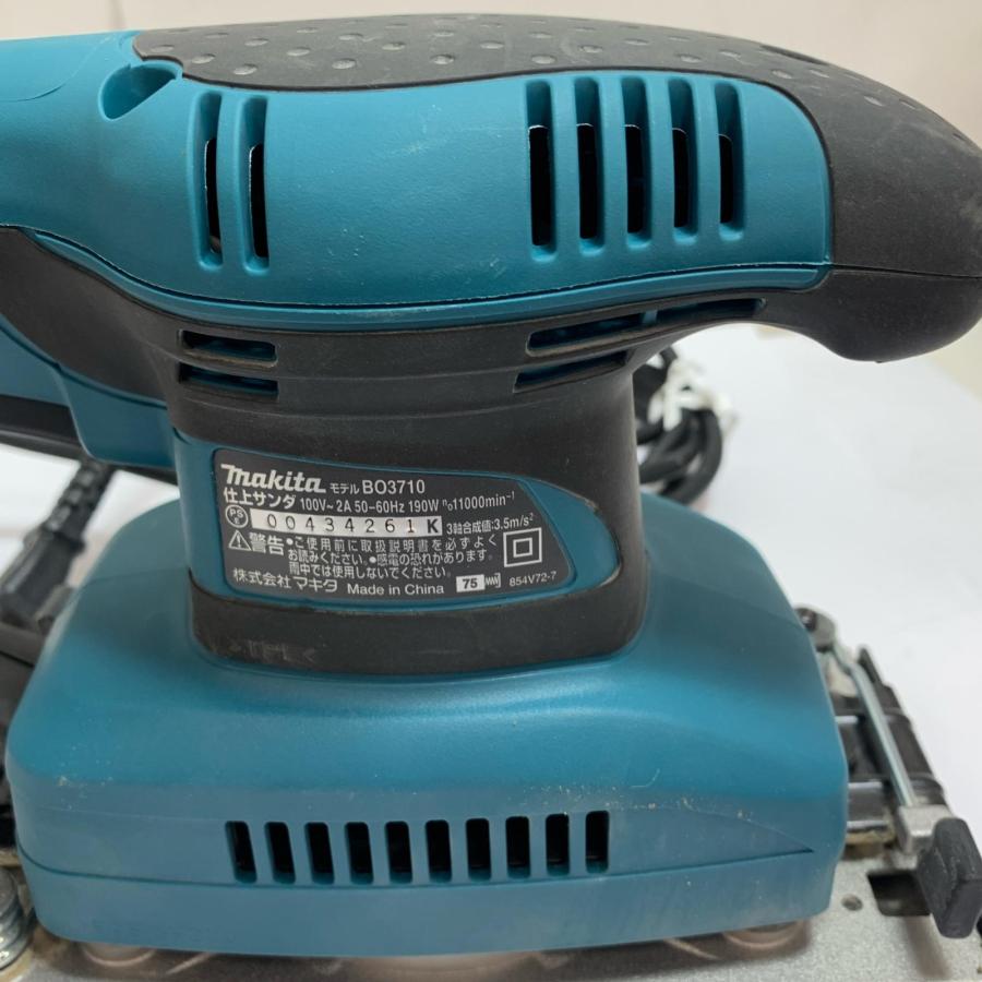 ♭♭MAKITA マキタ 仕上げサンダ　本体のみ BO3710 ♭♭ MAKITA マキタ 仕上げサンダ 本体のみ BO3710 やや傷や汚れあり