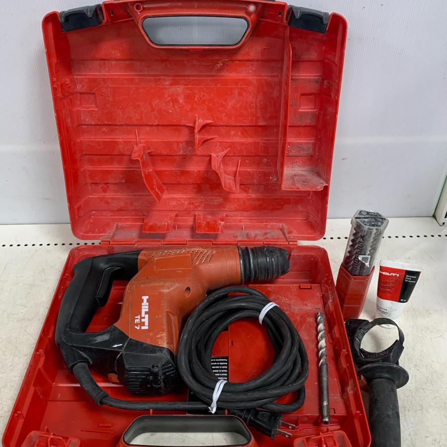 ♭♭Hilti ヒルティ ハンマドリル TE-7 ♭♭ Hilti ヒルティ ハンマドリル TE-7 傷や汚れあり : リサイクル