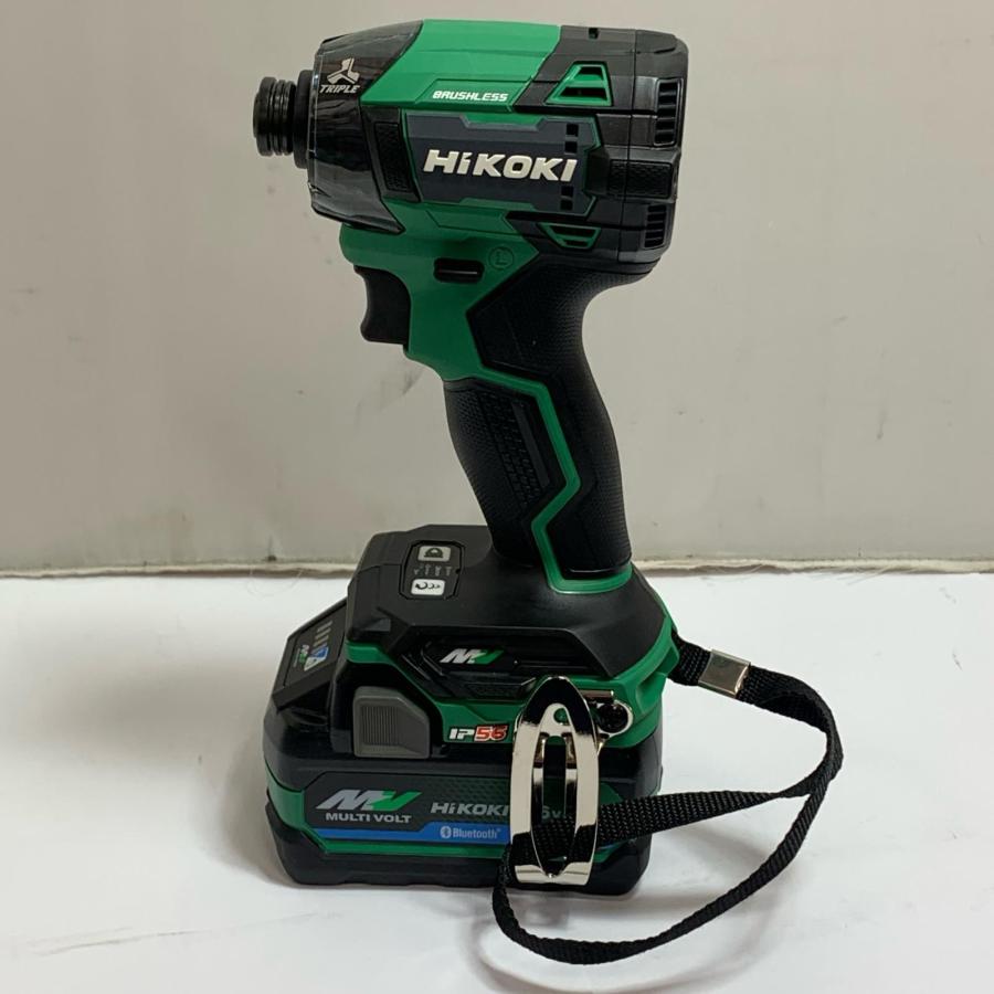♭♭HiKOKI ハイコーキ コードレスインパクトドライバ　充電器・充電池1個・ケース WH36DDXPLSZ ♭♭ HiKOKI ハイコーキ コードレスインパクトドライバ 充電器・充電池