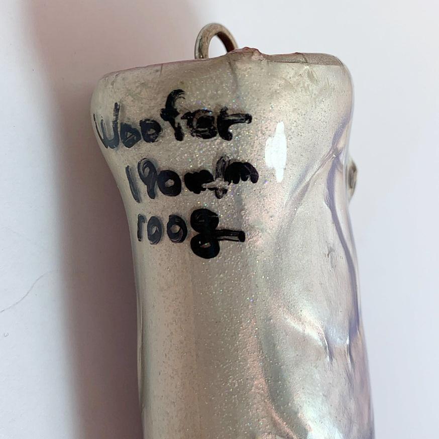 ガストン Guston Woofer 190 文字の記載あり パープル系 やや傷や汚れ