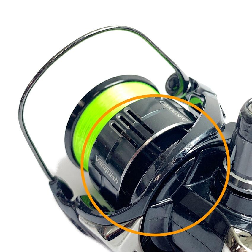 SHIMANO シマノ Vanquish C2000SHG スピニングリール 03952 傷や汚れ