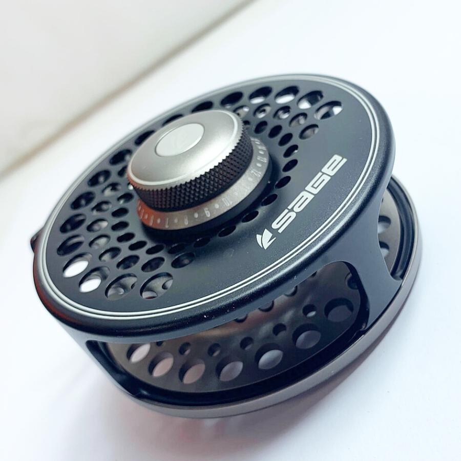 セージ　Sage　トラウトスペイ　3/4/5　黒　Stealth　ポーチ付　美品 TROUT SPEY | ブランドから探す,SAGE,リール,スペシャリティー