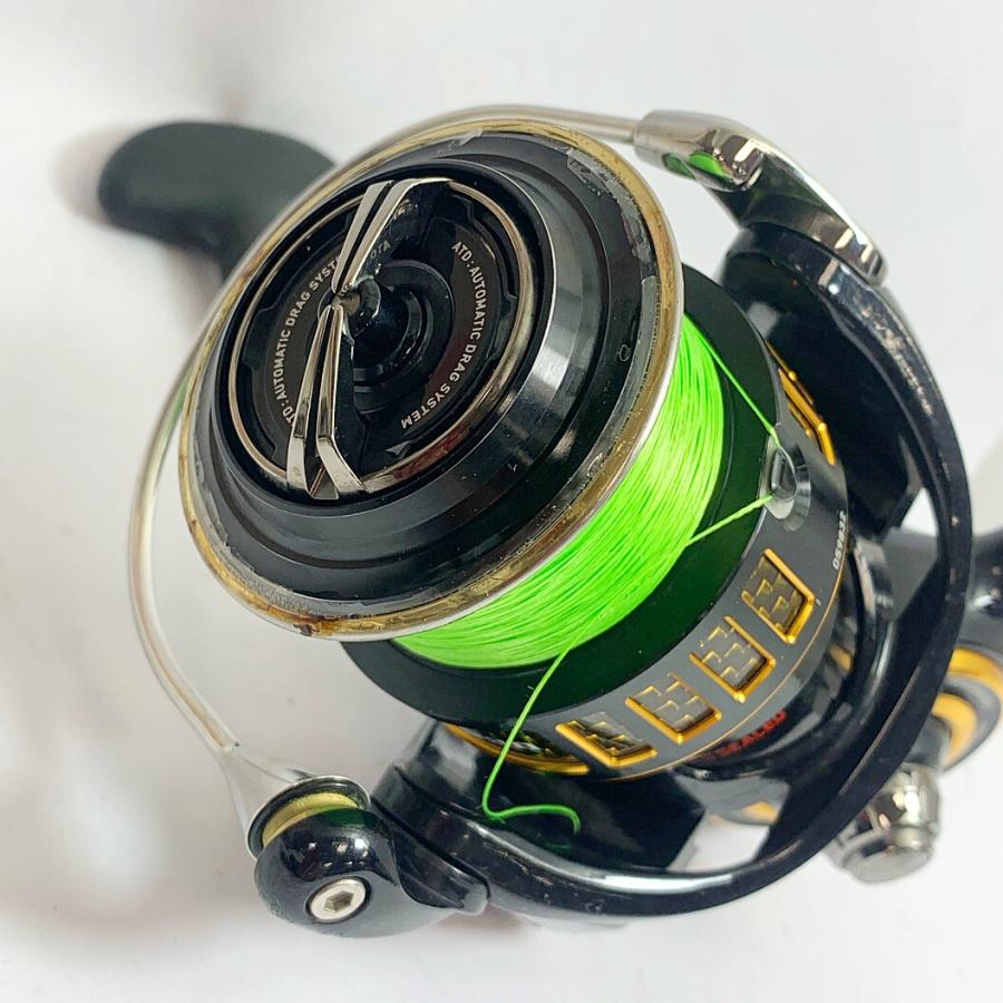DAIWA ダイワ 17モアザン 3500 スピニングリール ケース付 キズあり
