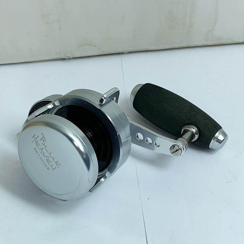 ★★STUDIO OCEAN MARK  両軸リール 替えスプール付　箱付 BH-L50Hi/R STUDIO OCEAN MARK 両軸リール 替えスプール付 箱付 BH-L50Hi/R やや傷