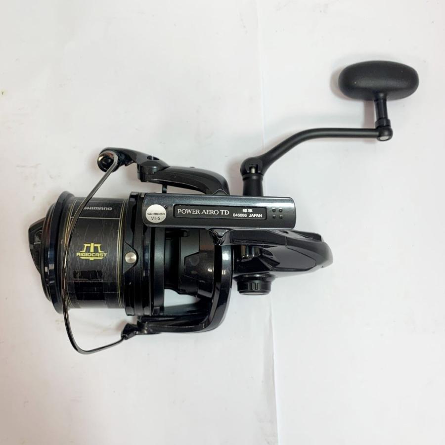 SHIMANO - △△SHIMANO シマノ ② スピニングリール 23 パワーエアロ TD 標準 箱付 046086 SHIMANO シマノ 23パワーエアロTD 標準 スピニングリール 箱付 046086