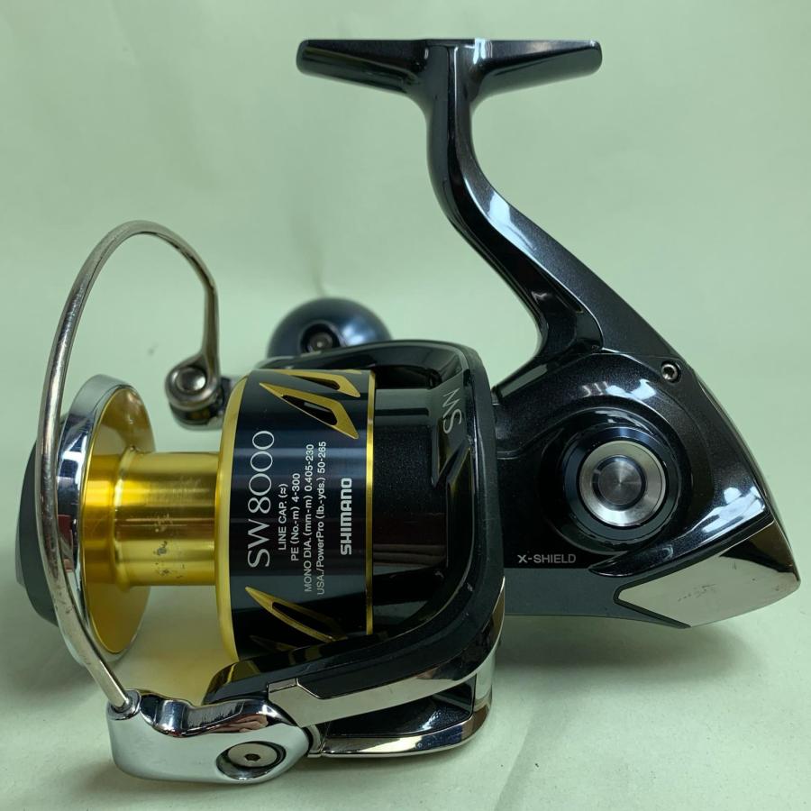 SHIMANO シマノ スピニングリール 13ステラSW8000PG キズ有 03069 やや
