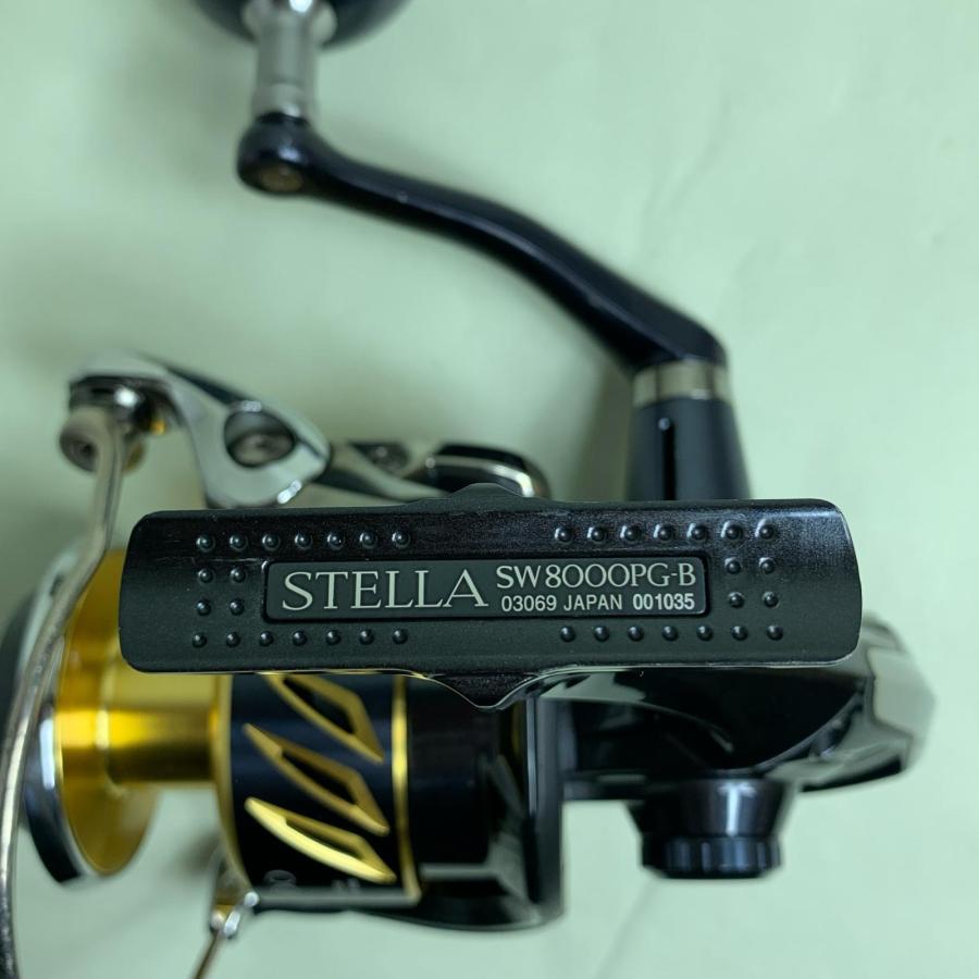 SHIMANO シマノ スピニングリール 13ステラSW8000PG キズ有 03069 やや