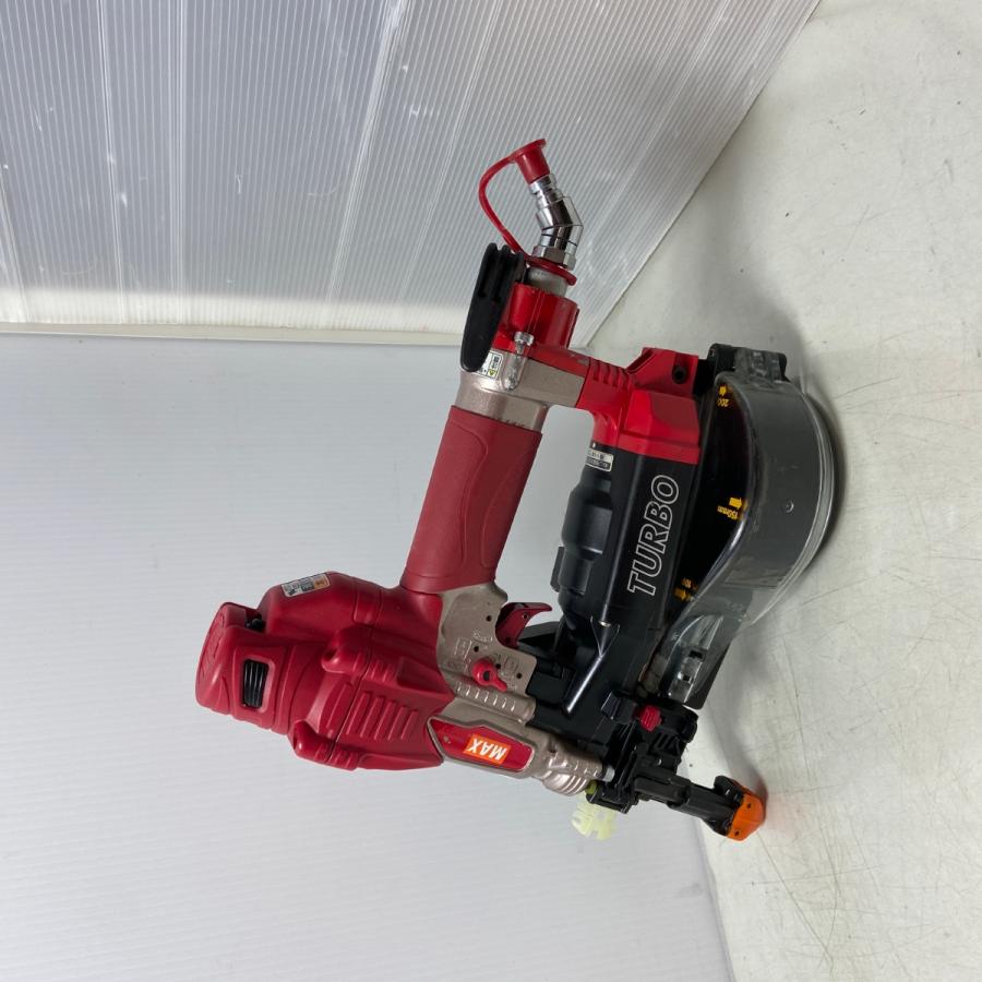 ΦΦ MAX マックス 高圧 ねじ打ち機 HV-R41G2 レッド 全体的に状態が悪い 