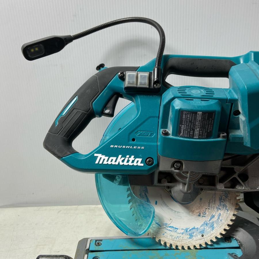 ΦΦ MAKITA マキタ 165mm 40V 充電式スライドマルノコ LS001G ブルー 傷 