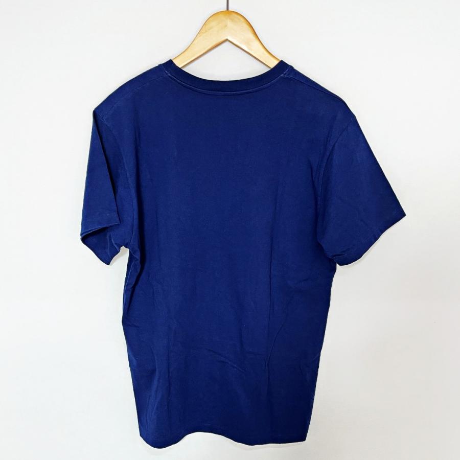GUCCI（グッチ） adidasコラボ ロゴプリント半袖Tシャツ ネイビー SIZE
