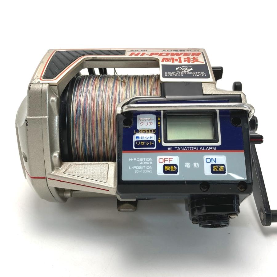 RYOBI リョービ AD電動101 ハイパワー剛技 電動リール コード付き やや  