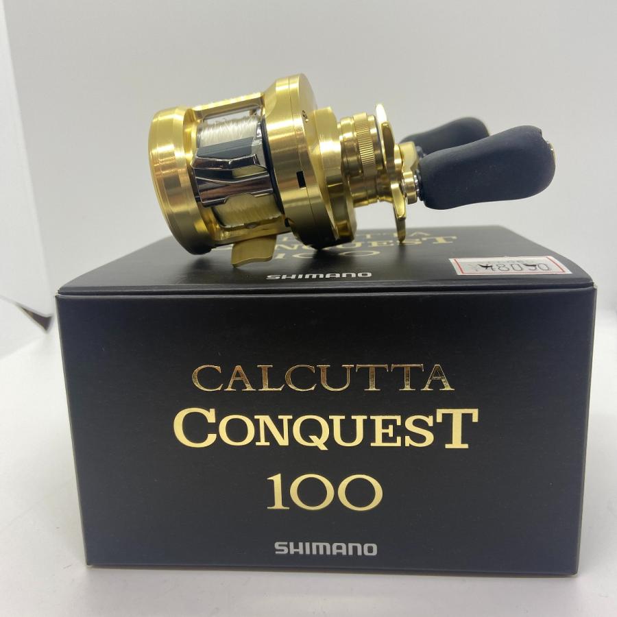 ΨΨ SHIMANO シマノ ベイトリール 21カルカッタコンクエスト100 箱付