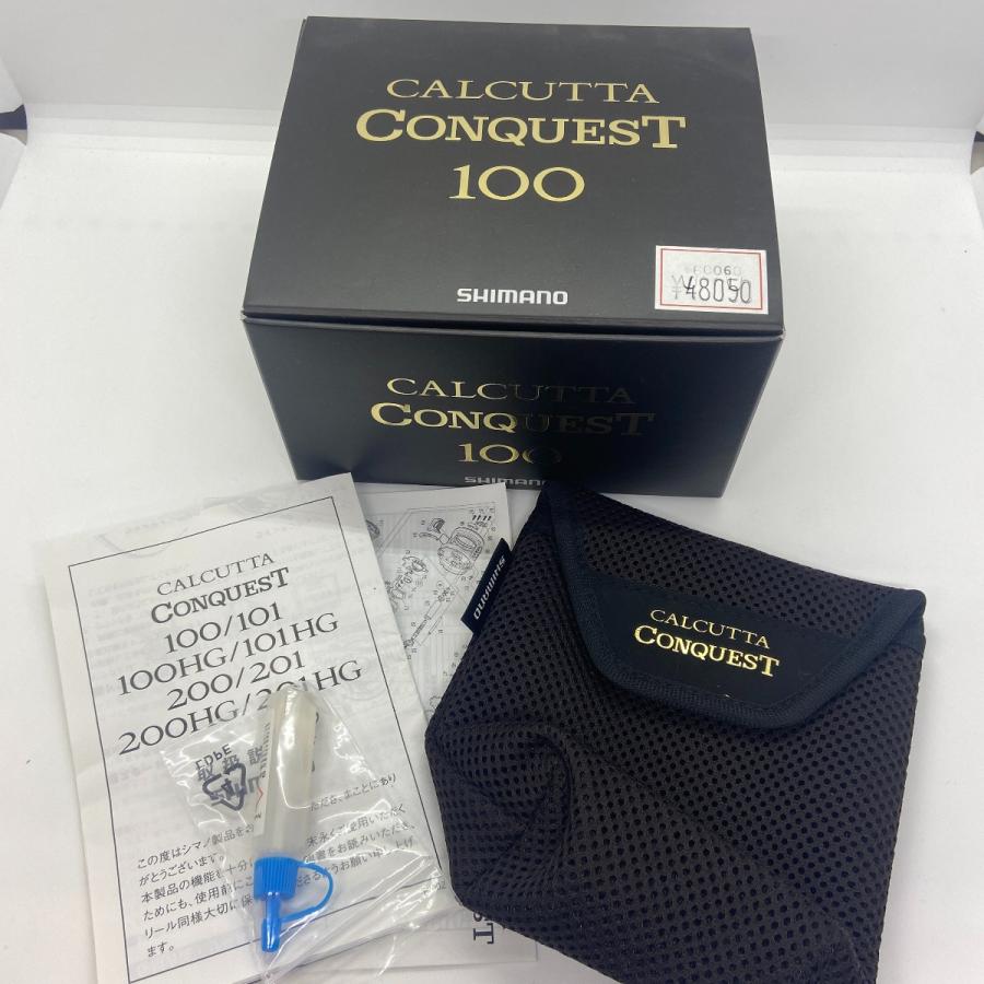 ΨΨ SHIMANO シマノ ベイトリール 21カルカッタコンクエスト100 箱付