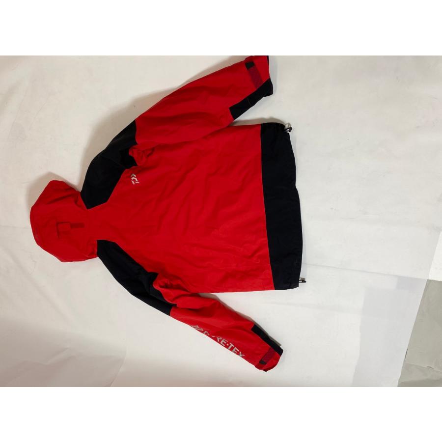 ΨΨ DAIWA ダイワ フィッシングウェア GORE TEX コンビアップウィンタースーツ 上下セット レッド やや傷や汚れありの画像