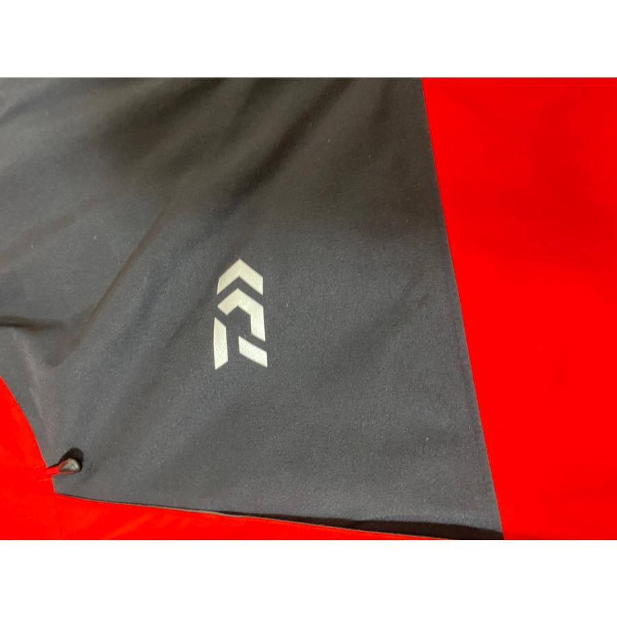 ΨΨ DAIWA ダイワ フィッシングウェア GORE TEX コンビアップウィンタースーツ 上下セット レッド やや傷や汚れありの画像