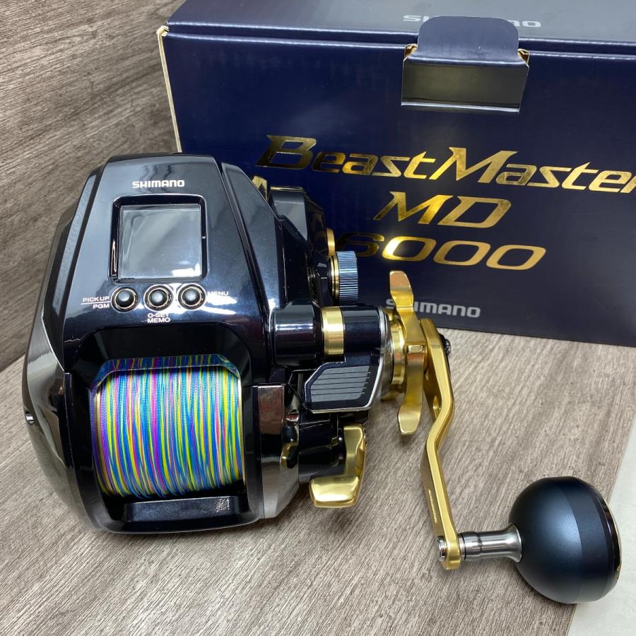 ΨΨ SHIMANO シマノ 電動リール 22ビーストマスターMD6000 箱付 043269