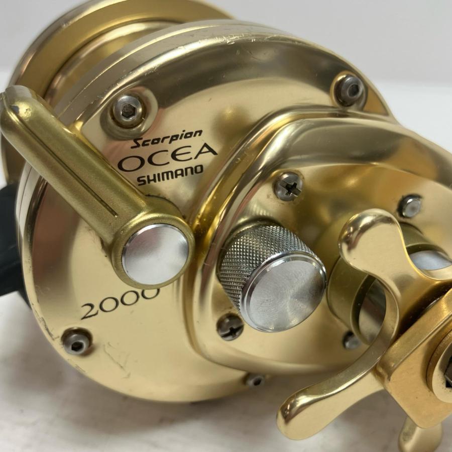 SHIMANO シマノ スコーピオン オシアジガー 2000 RH292 美品 SHIMANO シマノ 両軸リール 99 スコーピオン オシア ジガー 2000 RH292