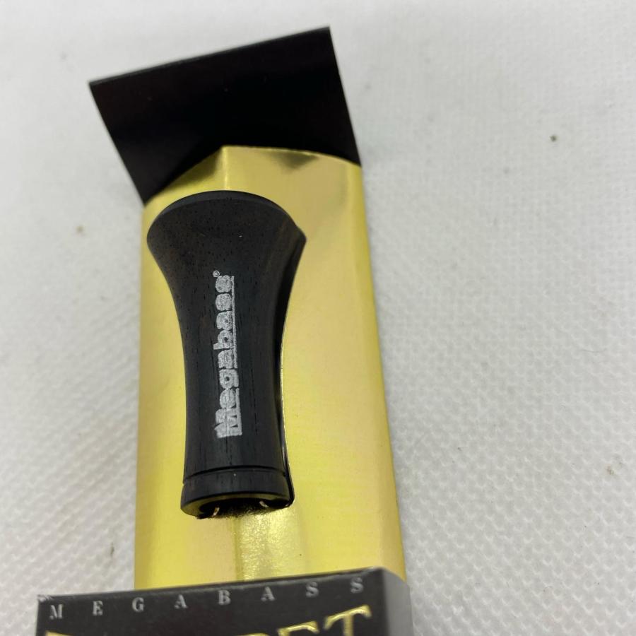 ΨΨMegabass メガバス 釣り小物 ハンドルノブ　　トランペットテーパーウッドノブ 黒檀 ΨΨ Megabass メガバス 釣り小物 ハンドルノブ トランペットテーパー