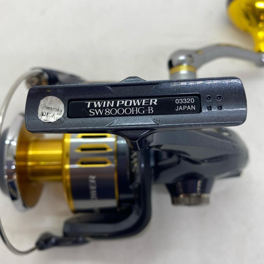SHIMANO シマノ スピニングリール 15ツインパワー SW8000HG 03320 やや