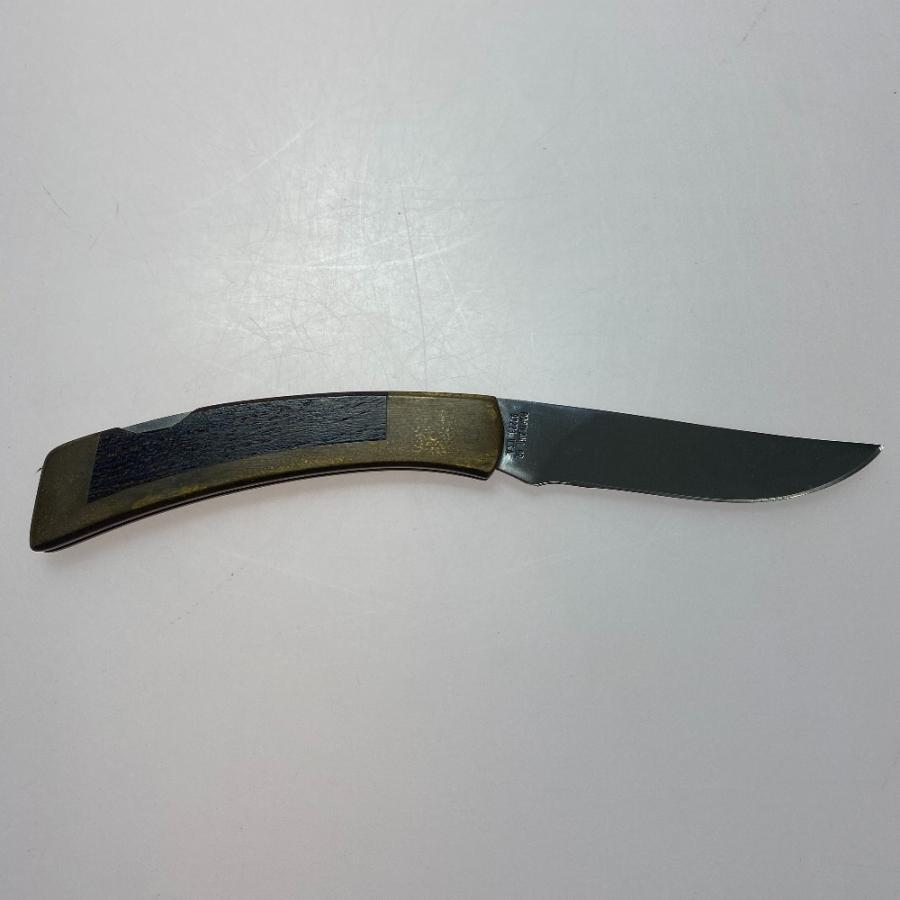 ωω GERBER ガーバーフォールディング クラフトナイフ レザーバック付き 