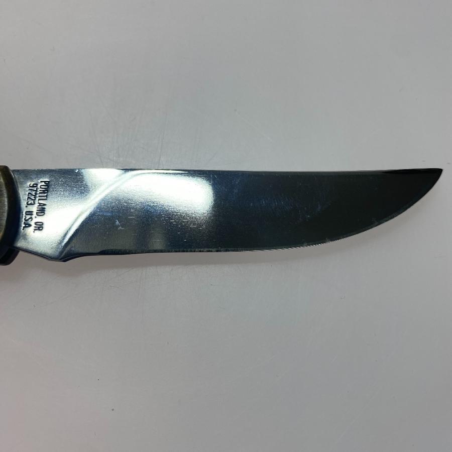 ωω GERBER ガーバーフォールディング クラフトナイフ レザーバック付き 