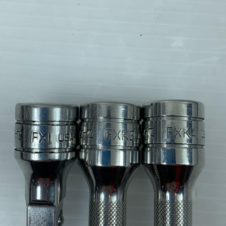 κκ Snap-on スナップオン エクステンションバー 6本セット FAX1.FXK3.4.6.8.11 シルバー やや傷や汚れあり ...