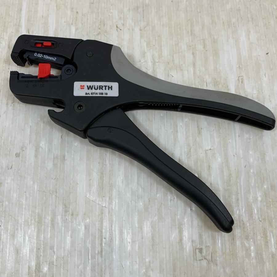 κκWURTH ハンドツール ワイヤーストリッパー 0714 108 10 κκ WURTH ハンドツール ワイヤーストリッパー 0714 108 10 やや傷や