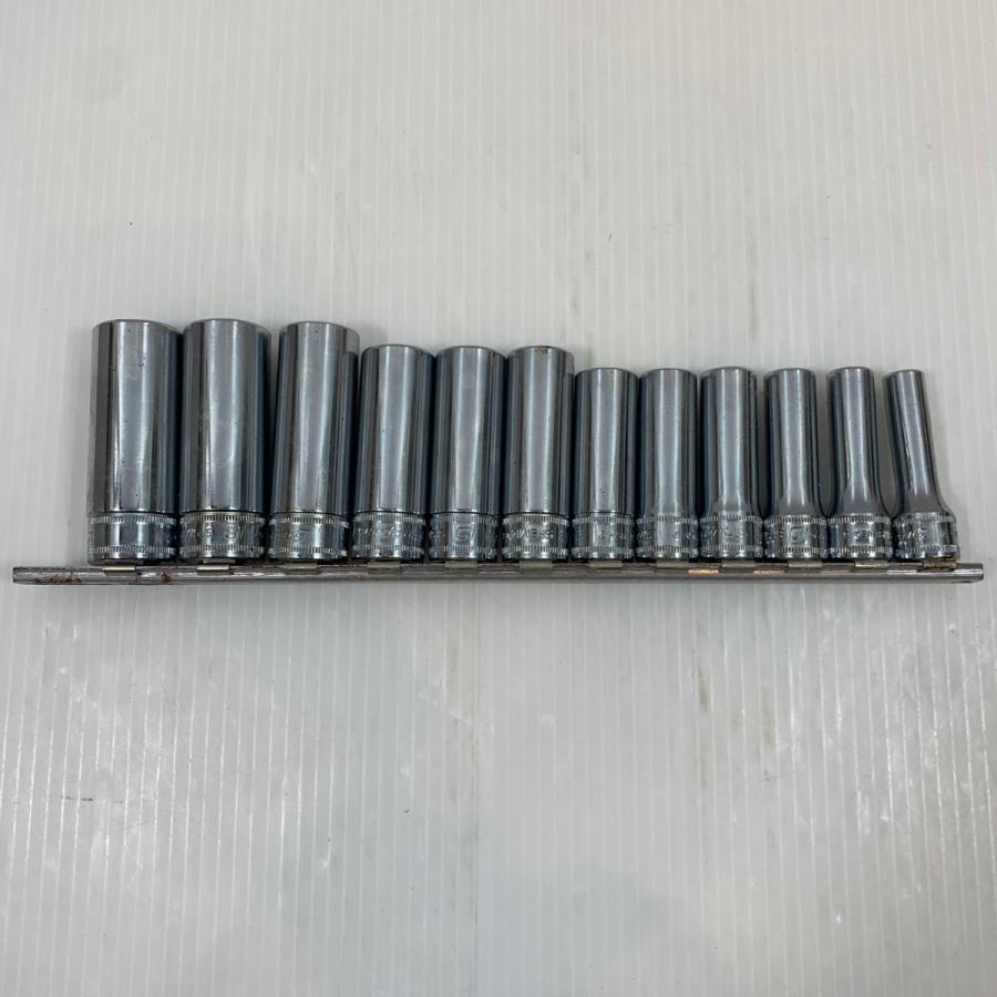 Snap-on スナップオン 工具 ハンドツール ソケット  212FMY κκ Snap-on スナップオン ハンドツール ソケットセット 12個セット