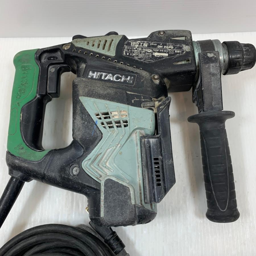 κκHITACHI 日立 電動工具 ハンマドリル コード式 100v PH28PD ブラック κκ HITACHI 日立 電動工具 ハンマドリル コード式 100v PH28PD