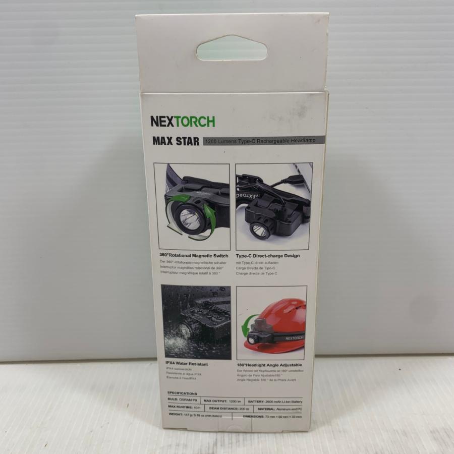 κκNEXTORCH 工具関連用品 LEDヘッドライト NEXTORCH 1200 κκ NEXTORCH 工具関連用品 LEDヘッドライト 1200 目立った傷や汚れなし