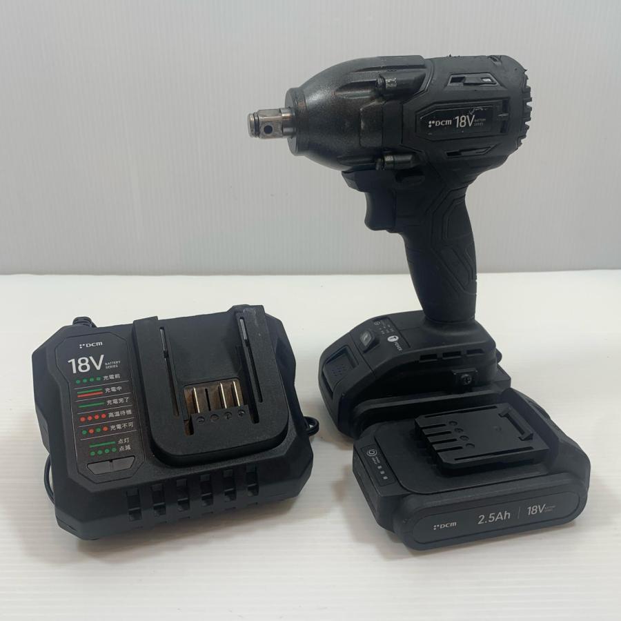 κκ DCM ディーシーエム 電動工具 インパクトレンチ 127mm 18v 2.5Ah