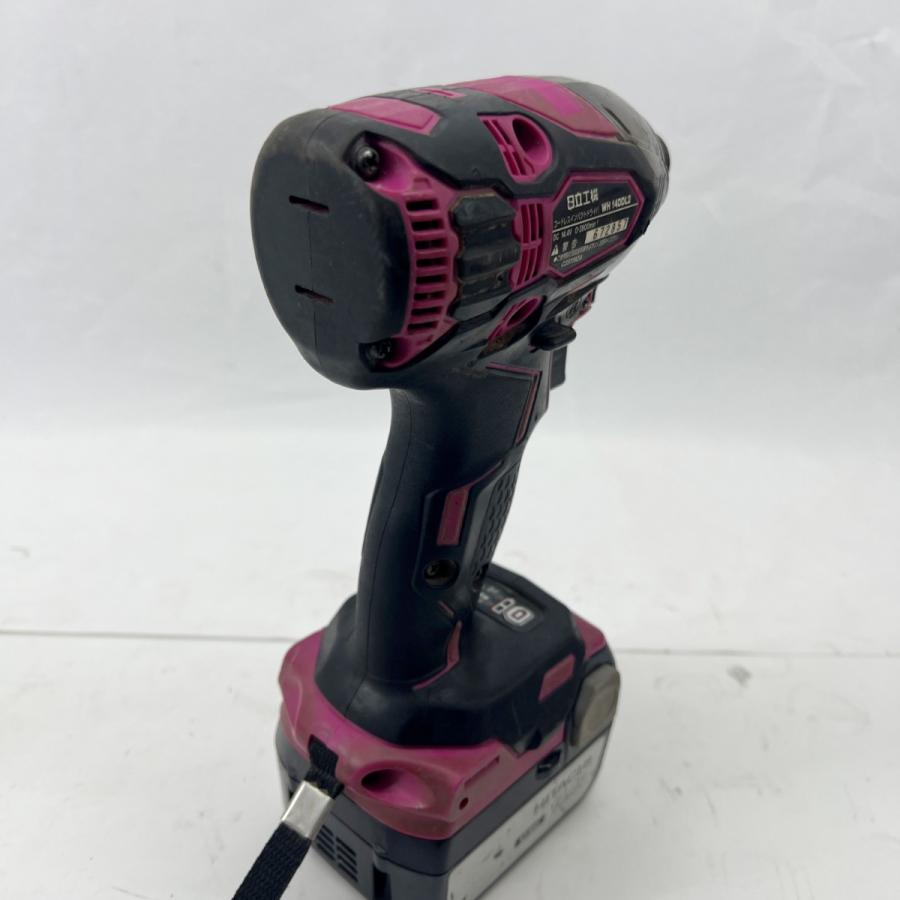 〇〇 HITACHI 日立 インパクトドライバ 充電池1個 付 コードレス式