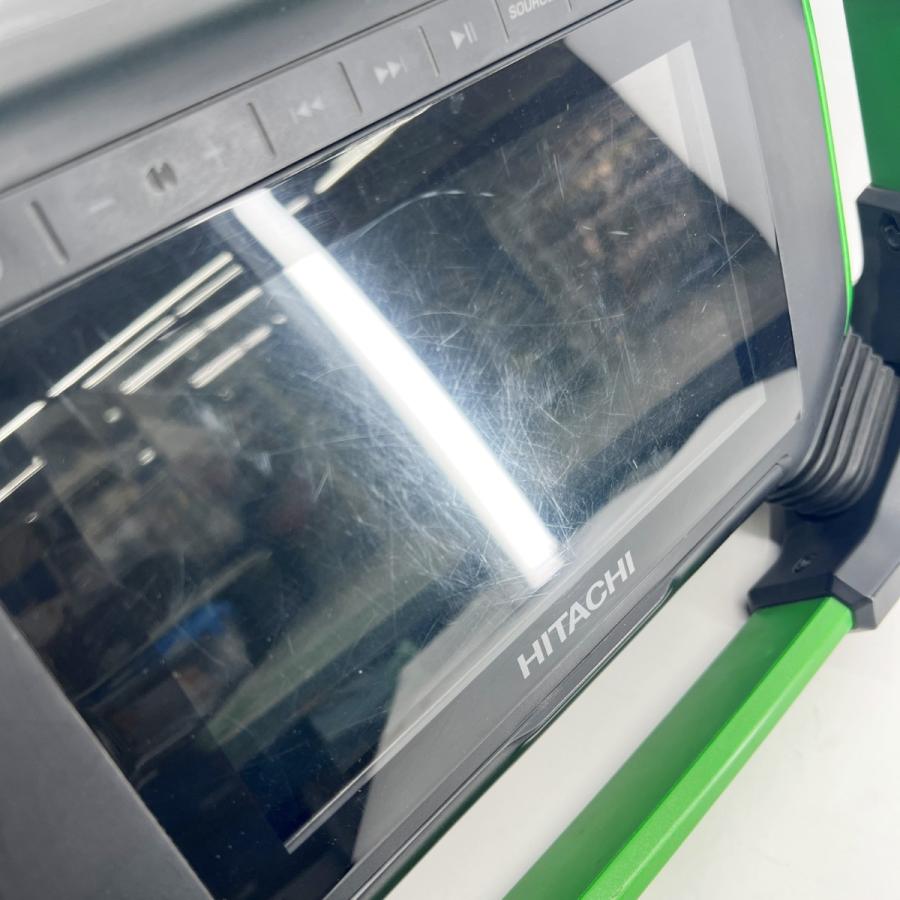 〇〇 HiKOKI ハイコーキ 日立工機 コードレスラジオ付 テレビ UR18DSML