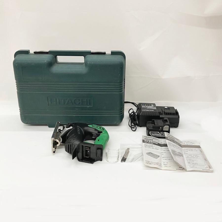 〇〇HITACHI 日立 18V コードレスジグソー CJ18DSL グリーン 現状渡し 〇〇 HITACHI 日立 18V コードレスジグソー CJ18DSL グリーン 現状渡し