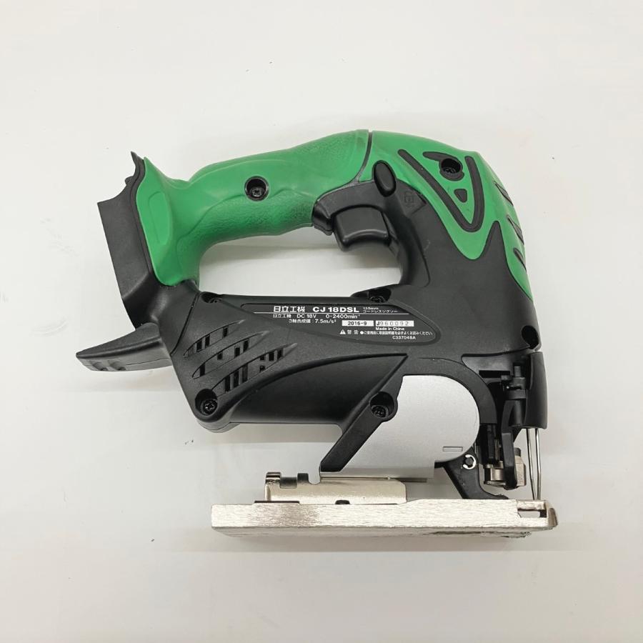 〇〇 HITACHI 日立 18V コードレスジグソー CJ18DSL グリーン 現状渡し 