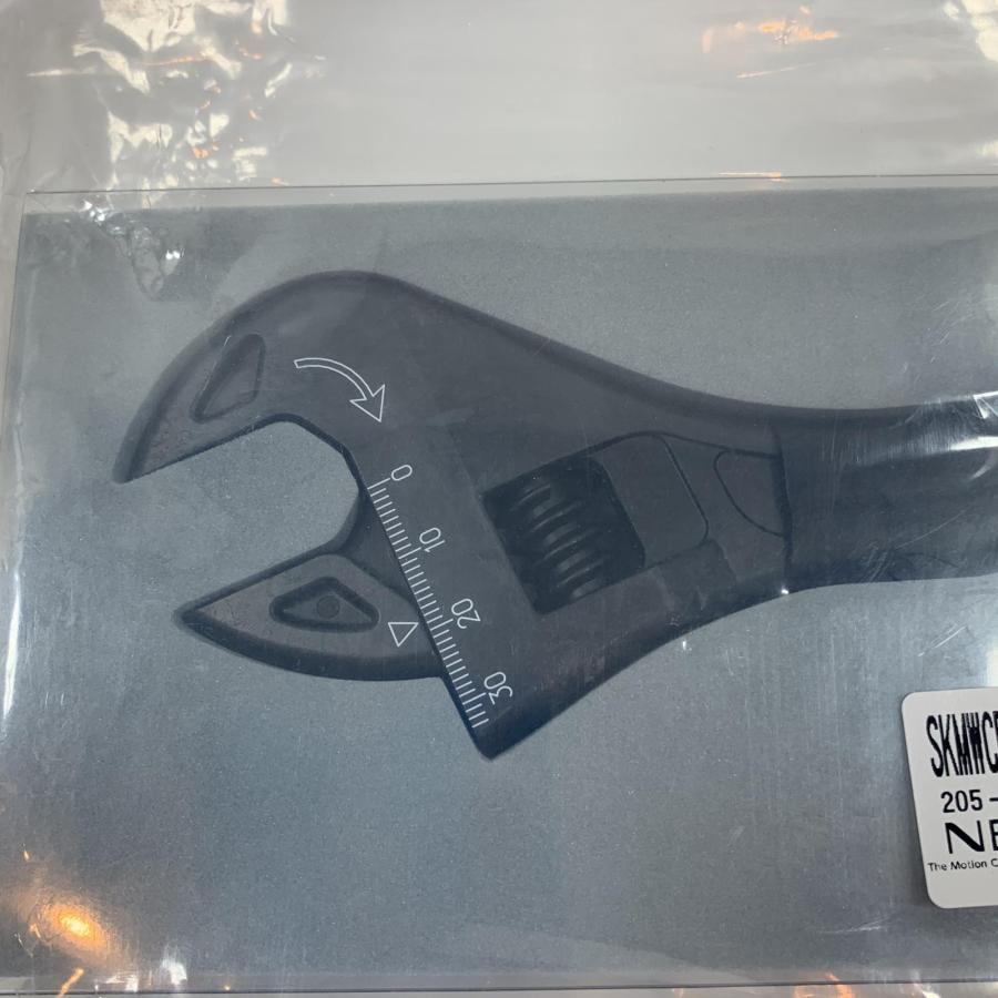 κκNBK ハンドツール モンキーレンチ SKMWCP-200 ブラック κκ NBK ハンドツール モンキーレンチ SKMWCP-200 ブラック 目立った傷